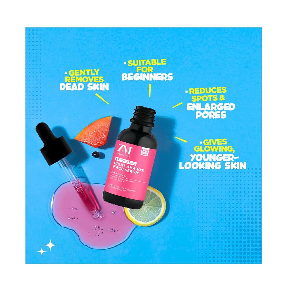 Zayn & Myza Fruit AHA 10% Face Serum with Ceramides 30ml