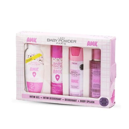 Baby Powder Sensitive Care Kit for Women 4 in 1 - Luxury Perfumes