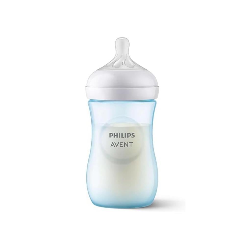 Philips Avent Natural Response Baby Bottle from month old, Blue