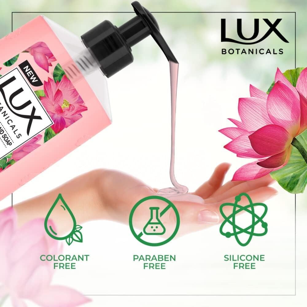 لوكس صابون سائل معطر بخلاصة زهرة اللوتس والعسل  500 مل