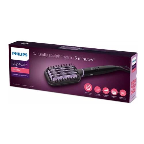 Philips heated straightening brush for hair styling BHH880 03 Asrarco Store