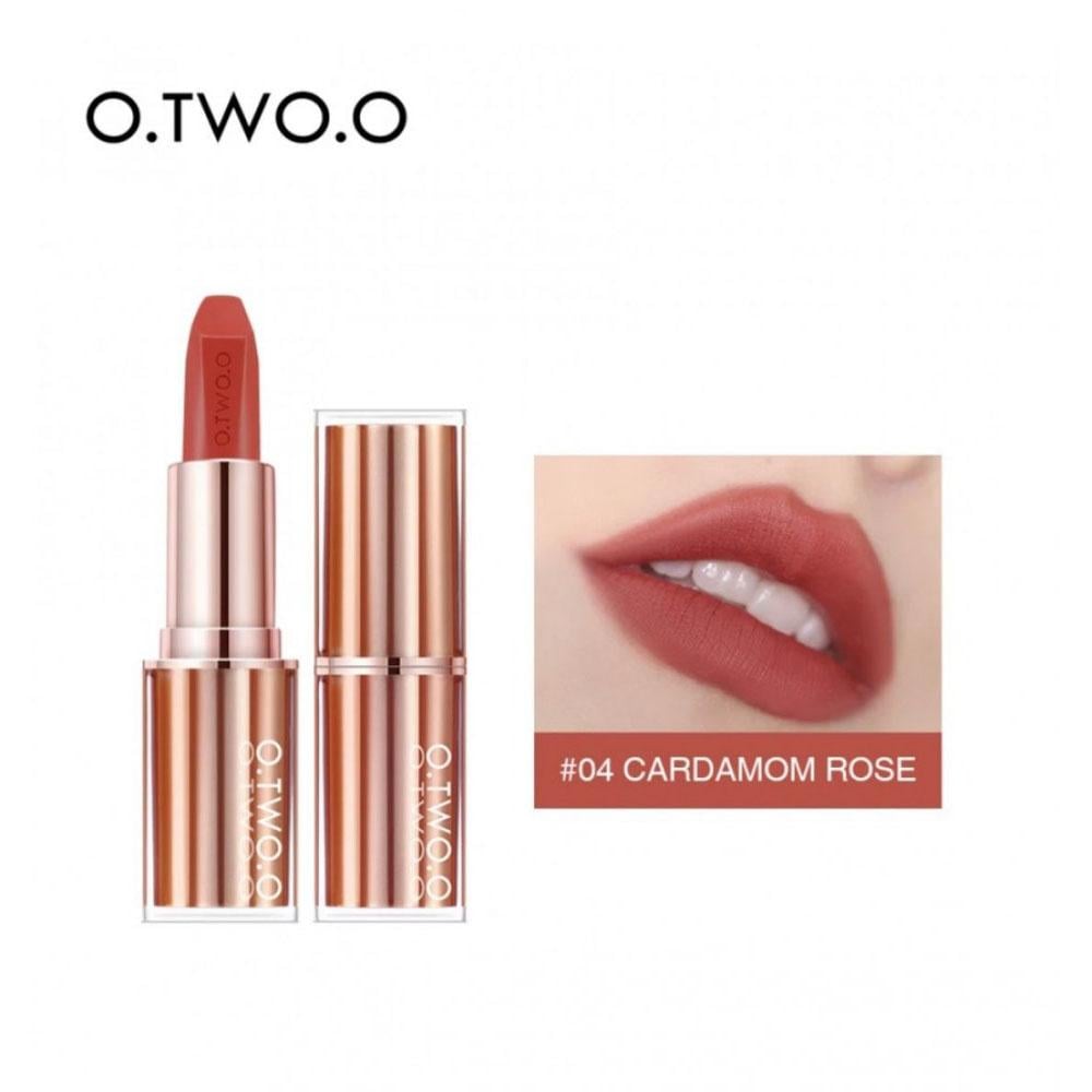 O.TWO.O - Valvet Gorgeous Lipstick 04 - 4.5 gm - Luxury Perfumes