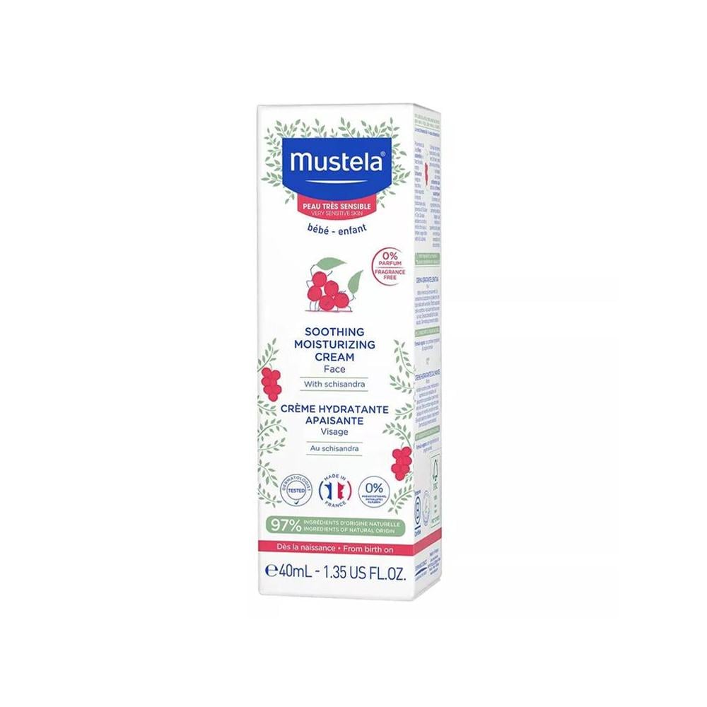 Mustela Soothing Moisturizing Cream for Baby's Sensitive Face