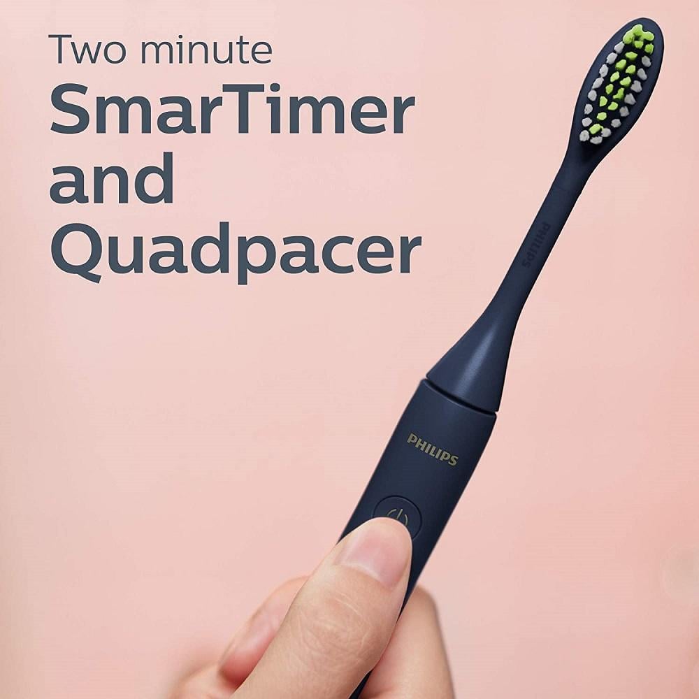 Philips One Battery Toothbrush By Sonicare - Midnight Blue - Asrarco Store Philips One Battery Toothbrush By Sonicare - Midnight Blue - Asrarco Store