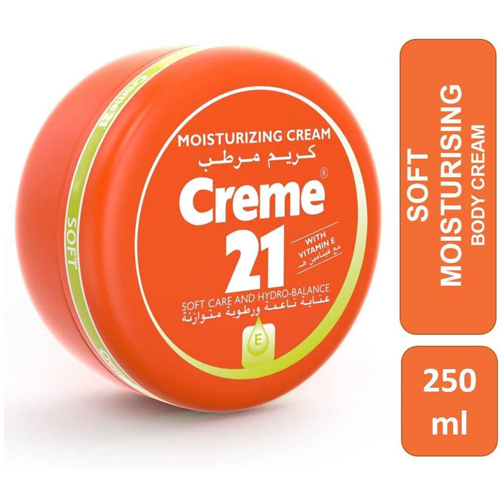 Cream 21 Soft Moisturizing Cream for Dry Skin with Vitamin E