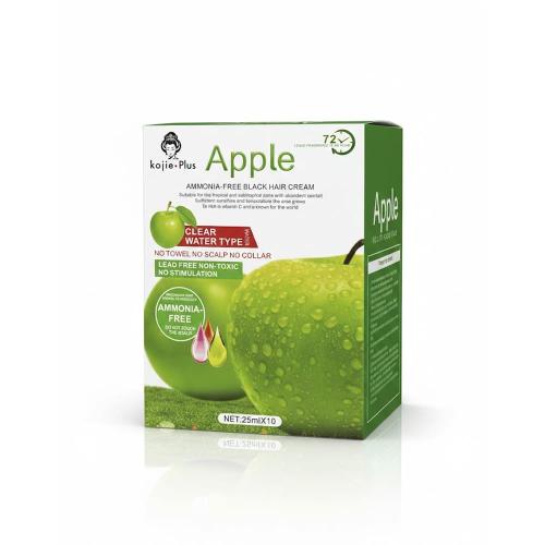 Koji Plus Apple Hair Cream Black Ammonia Free - 10 x 25 ml