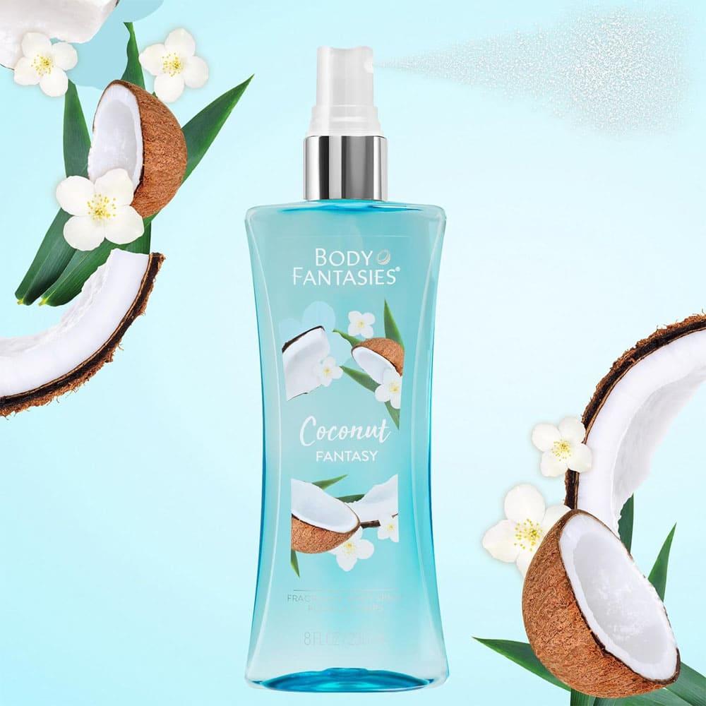 Fantasies Fragrance Body Spray Coconut Fantasy 236 ml Luxury