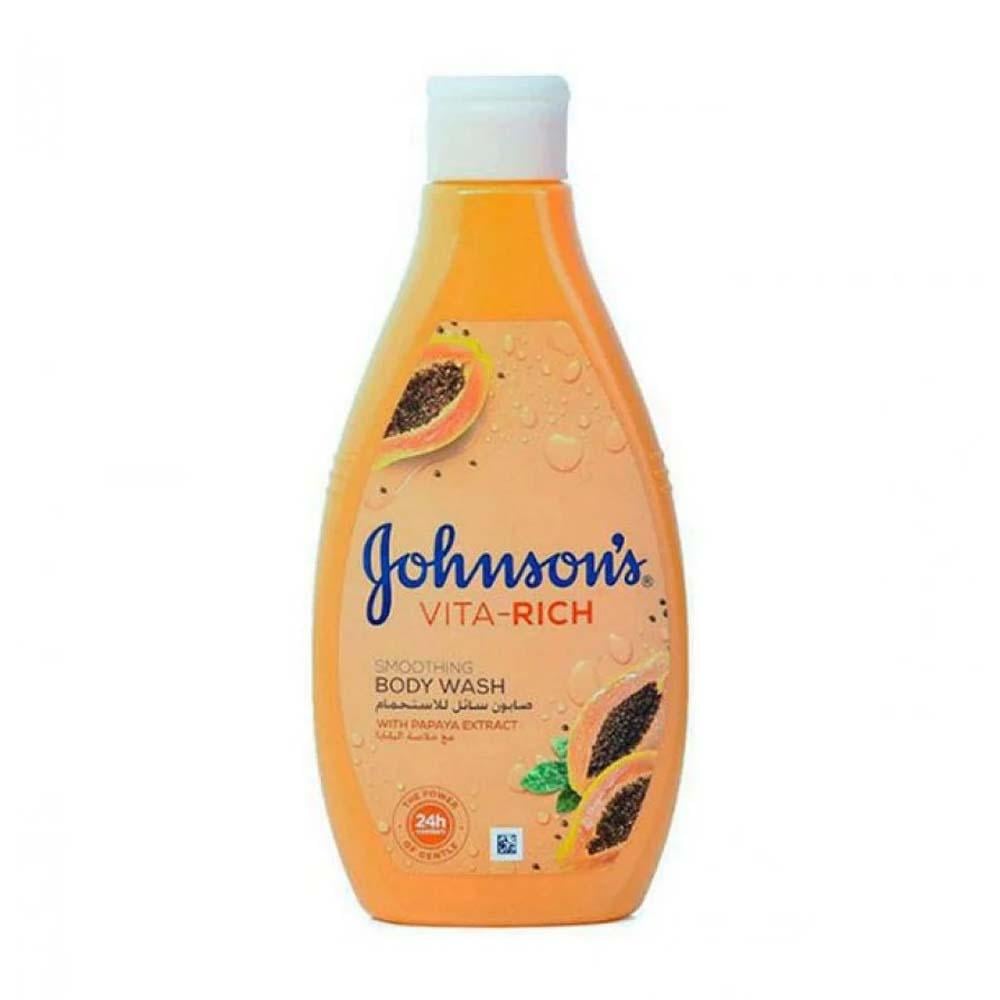 Johnson's Vita-Rich Papaya Body Wash - 400ml - Asrarco Store