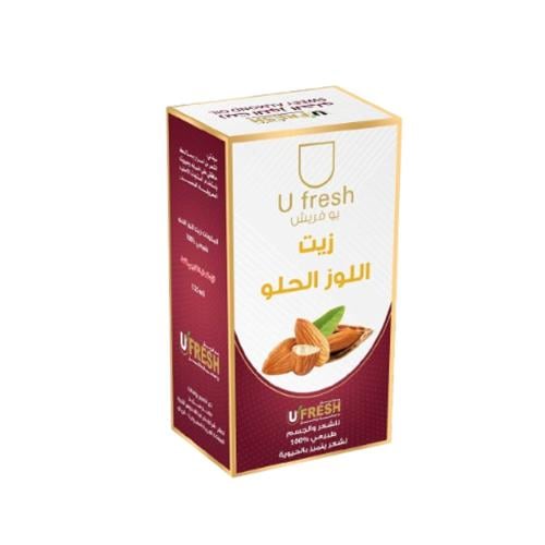 يو فريش زيت اللوز الحلو للشعر والجسم - 125 مل