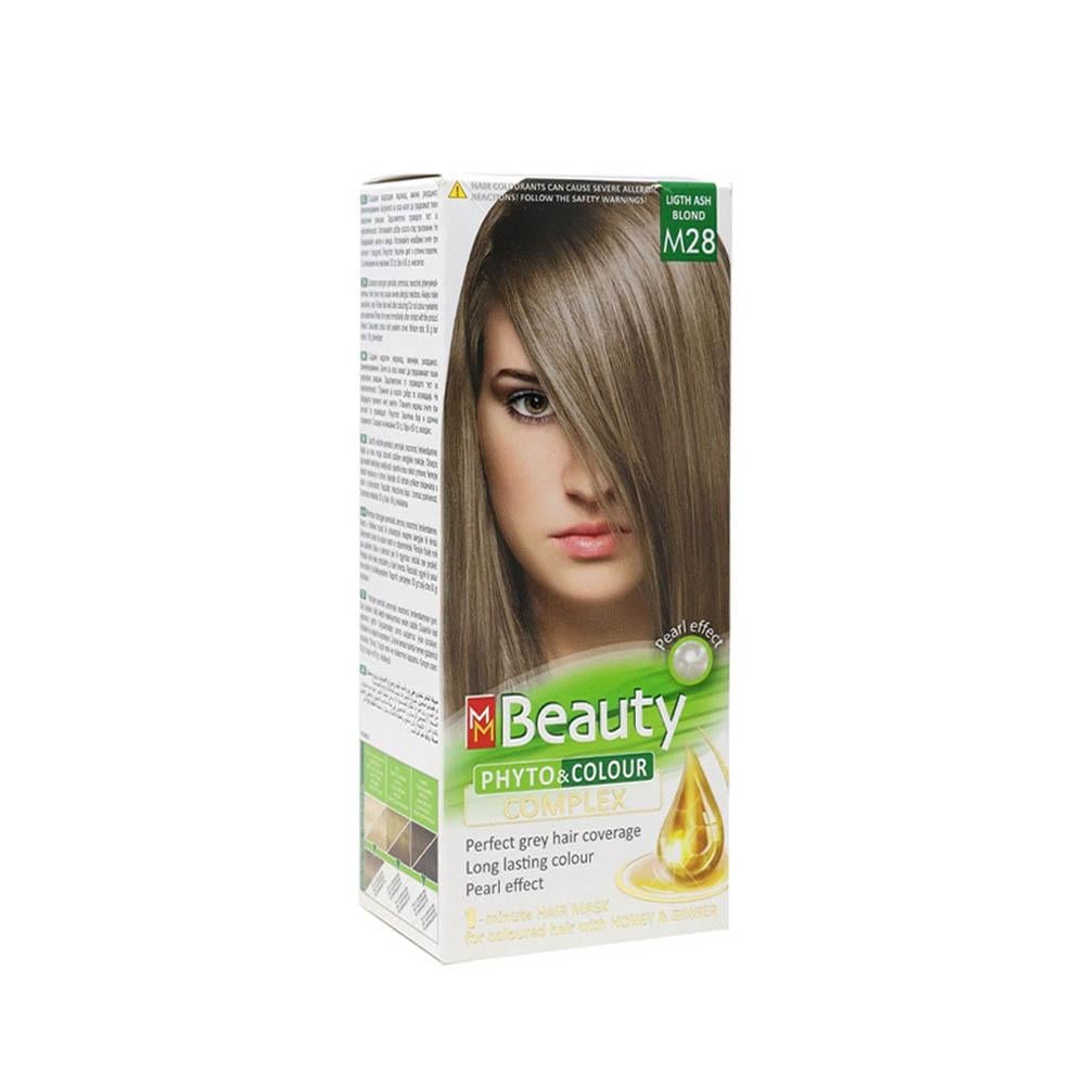 MM Beauty Complex Hair Dye - Light Ash Blonde M28 - Luxury