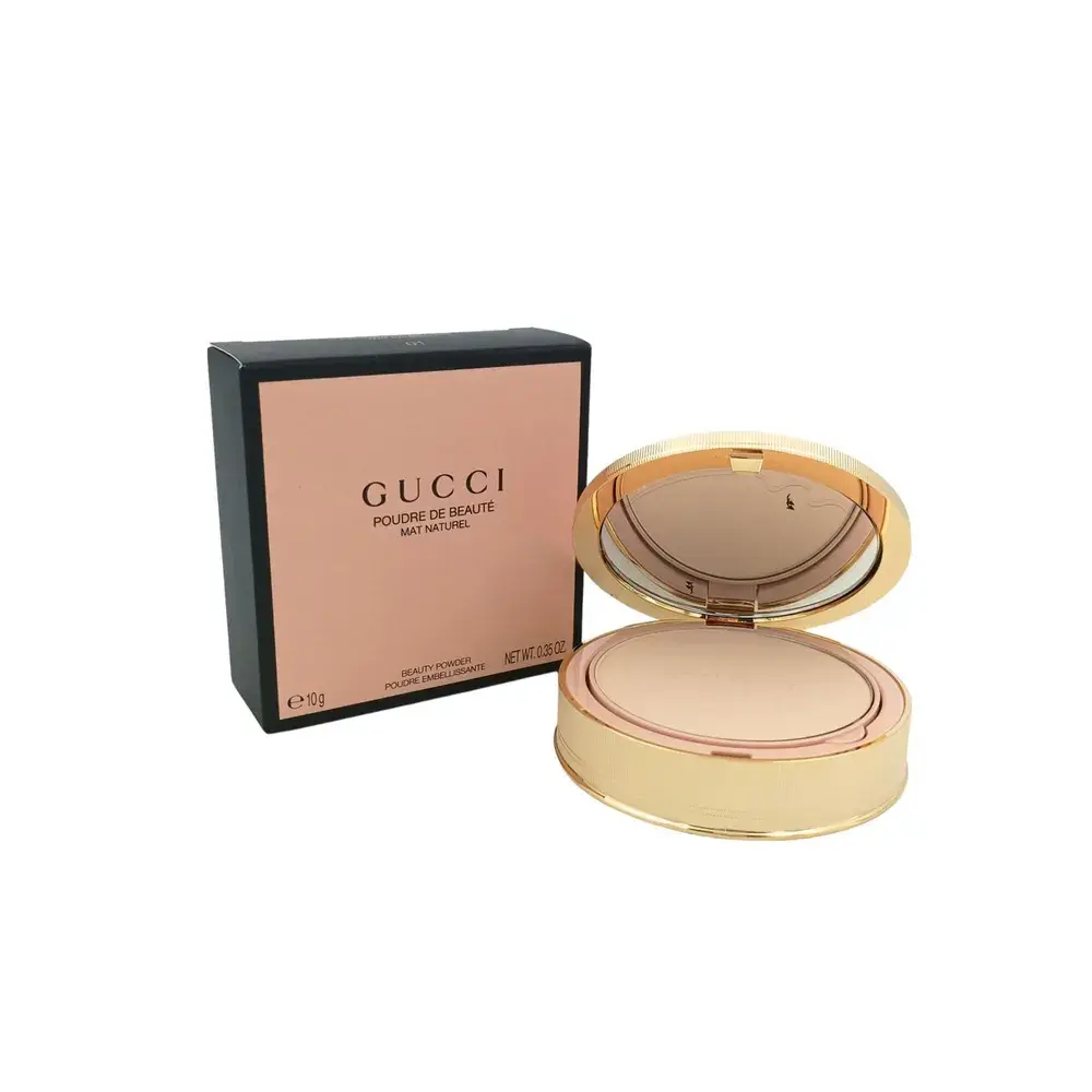 【新品】GUCCI Poudre De Beauté Mat Naturel01 Gucci Poudre de Beauté Mat Naturel Face Powder 01 - 10g | Asrarco
