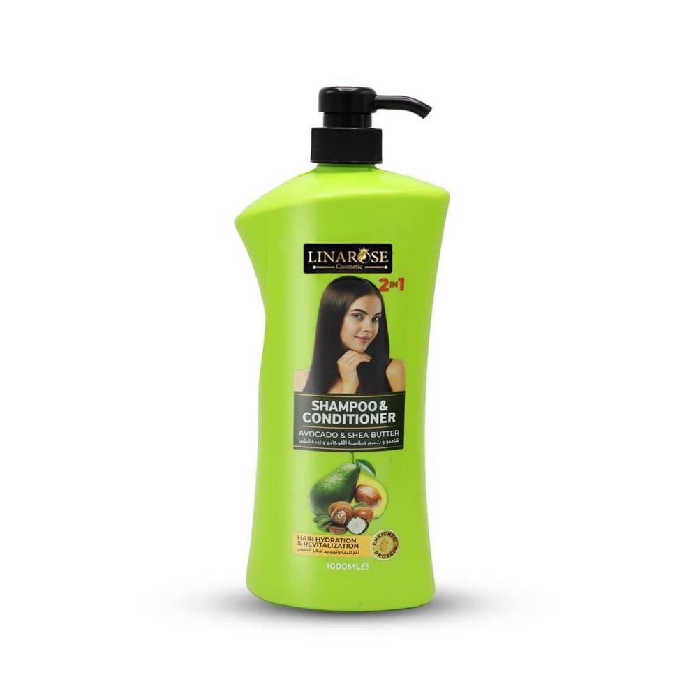Lina Rose Shampoo & Conditioner with Avocado & Shea Butter