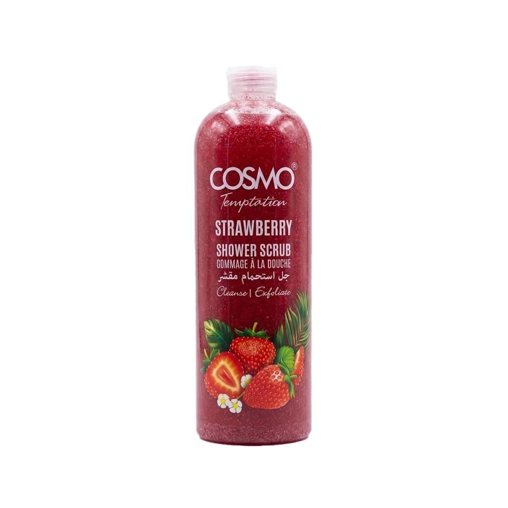 Cosmo Strawberry Scrub Shower Gel - 1000ml | Asrarco Store