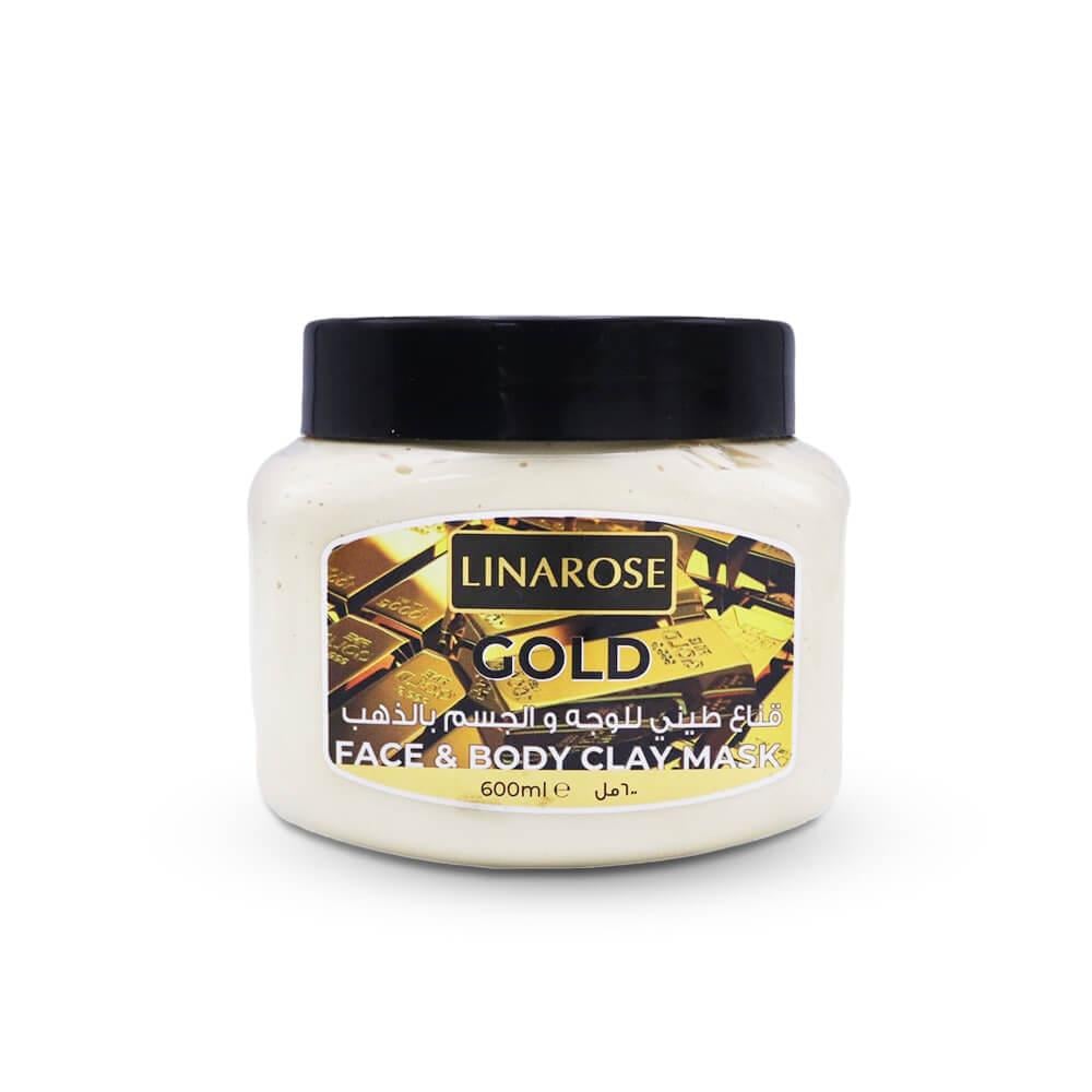 Lina Rose Gold Face & Body Clay Mask - 600 ml - Luxury Perfumes