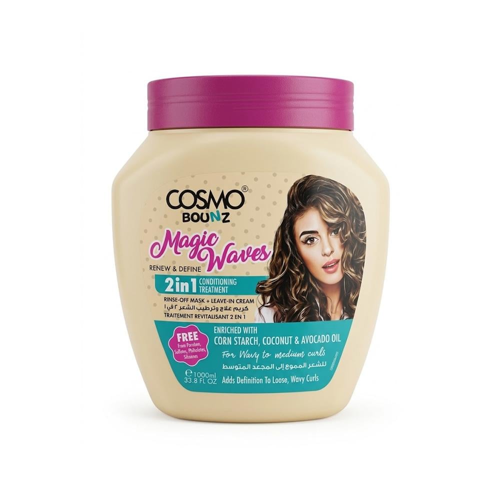 まゆ　COSMOS II エンリッチクリーム・ローションセット Cosmo Bounz 2-in-1 Magic Waves Treatment & Moisturizing Cream