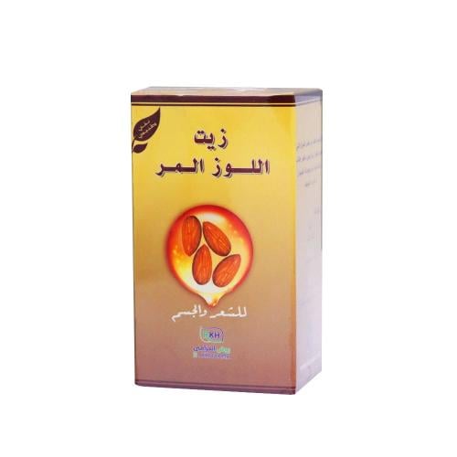 روض الخزامى زيت اللوز المر للشعر والجسم - 125 مل