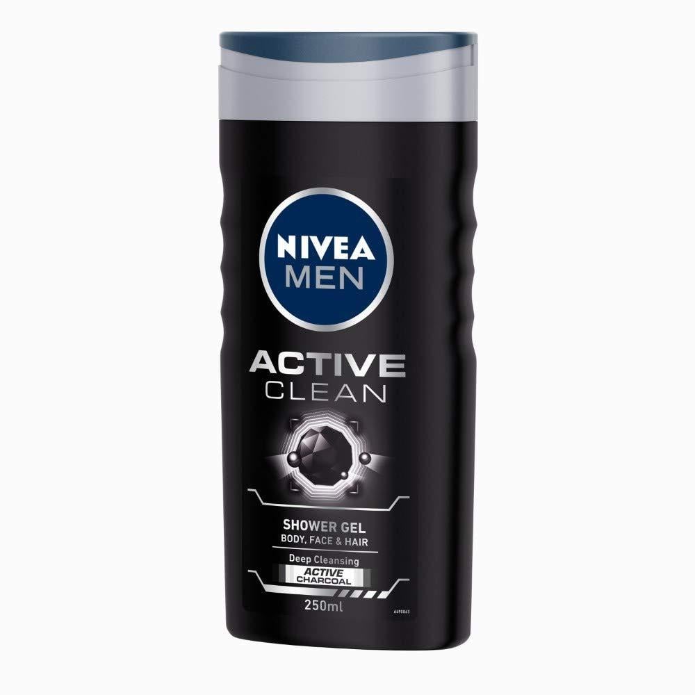 Nivea Man Active Clean Shower Gel 250 ml Asrarco Store