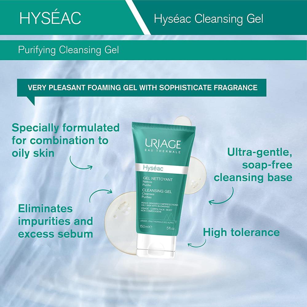 Uriage Hyseac Purifying Cleansing Gel 150ml Uriage Hyseac Purifying Cleansing Gel 150ml