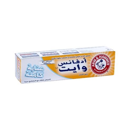 ارم اند هامر معجون أسنان ادفانس وايت عناية كاملة ب...