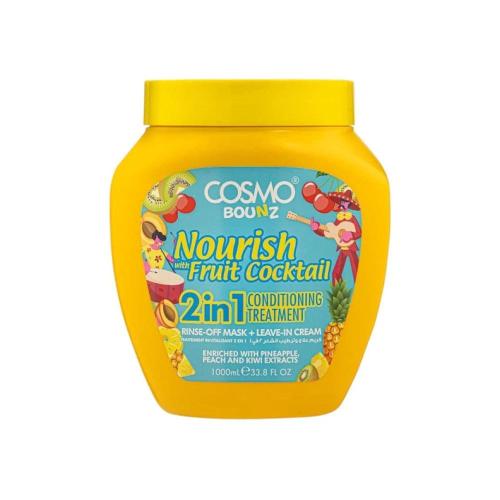 Cosmo Bounz 2-in-1 Hair Treatment & Moisturizing Cream with Fruit