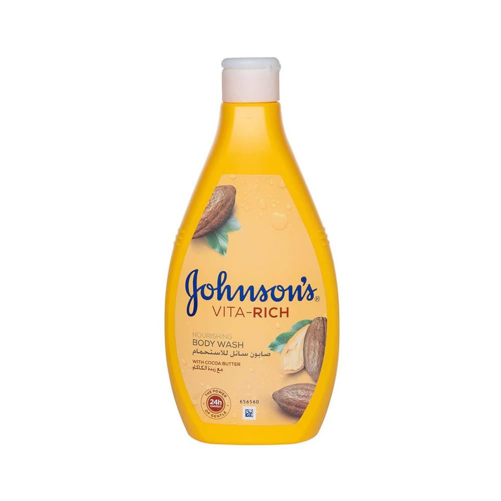 JOHNSON'S Body Wash Vita-Rich Nourishing with Cocoa Butter 400ml