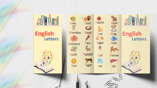 مطوية English Letters
