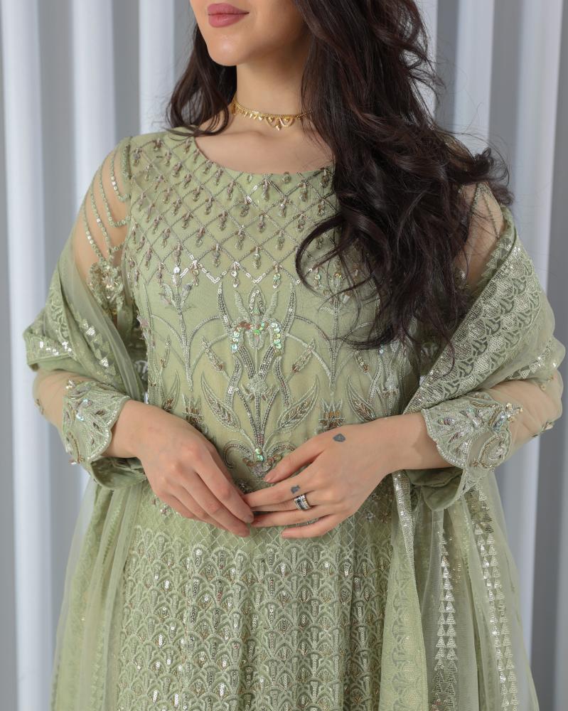 كولكشن زمان - فستان زبرجد