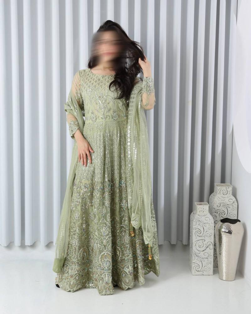 كولكشن زمان - فستان زبرجد