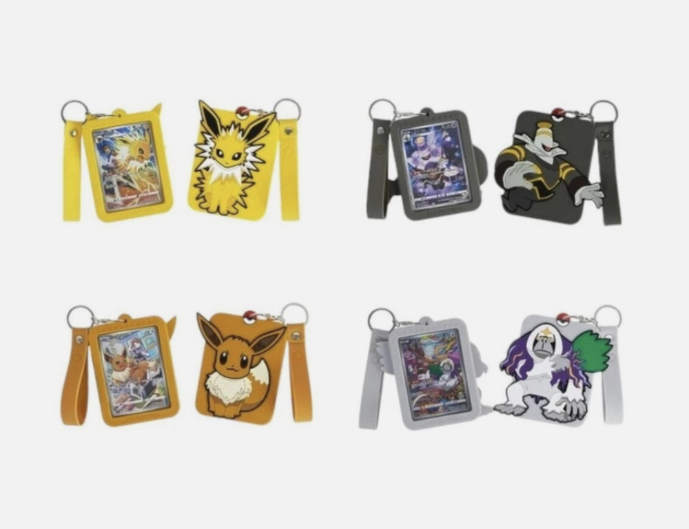 بوكيمون – عرض بطاقات Eevee بتسع ألوان بالصينية المبسطة مع صندوق هدايا Blind box
