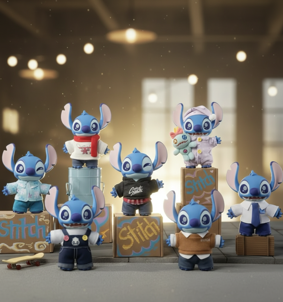 علبة المفاجآت ستيتش دريس اب شو