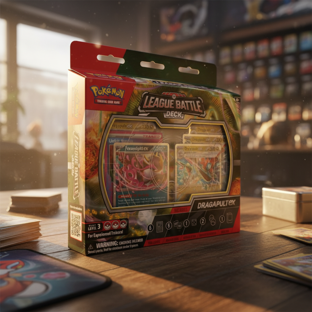 بطاقات بوكيمون -Dragapult ex League Battle Deck