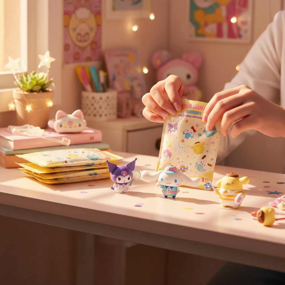 علبة مفاجآت سانريو سلسلة روند رول