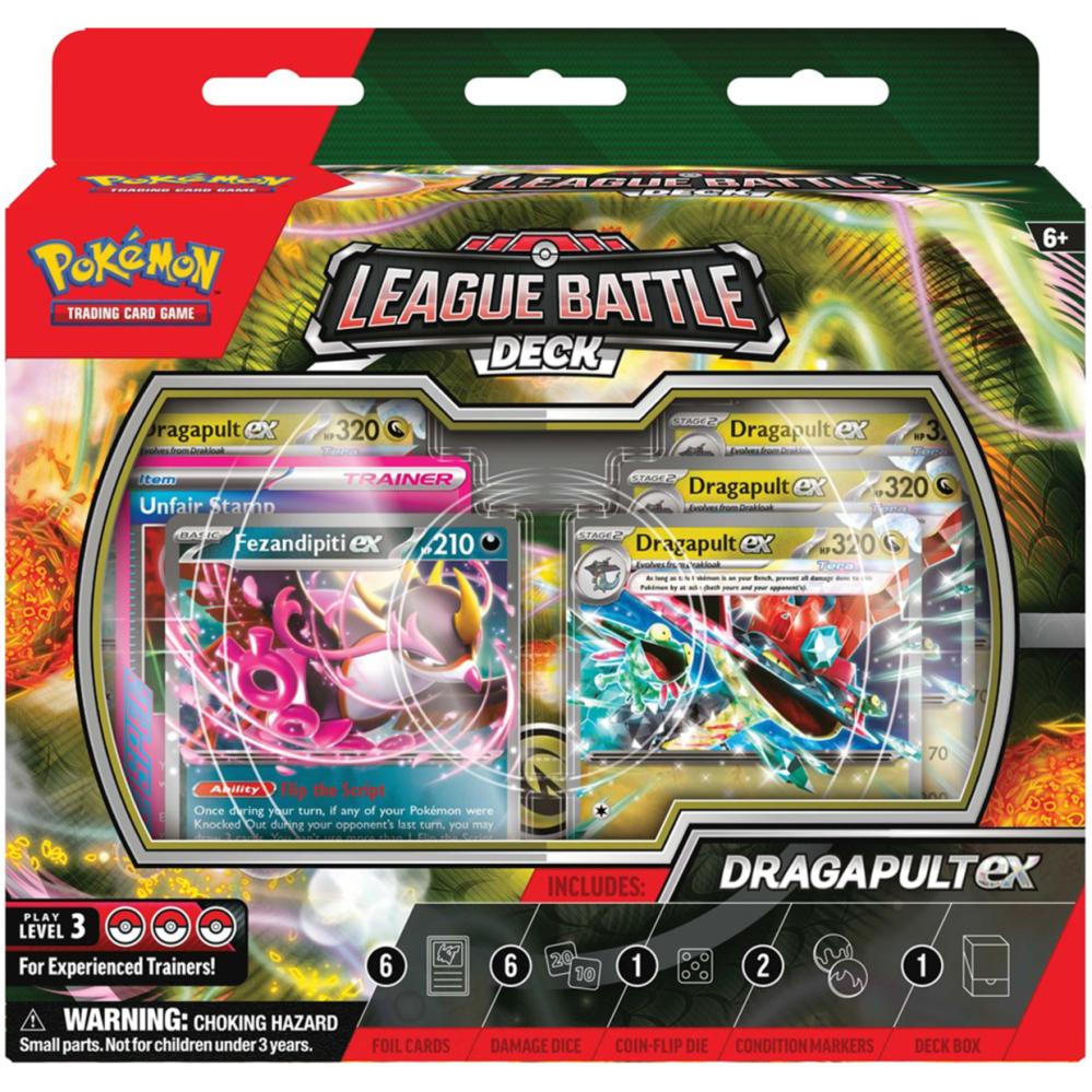 بطاقات بوكيمون -Dragapult ex League Battle Deck