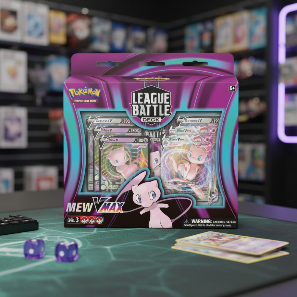 بطاقات بوكيمون - Mew Vmax League Battle Deck