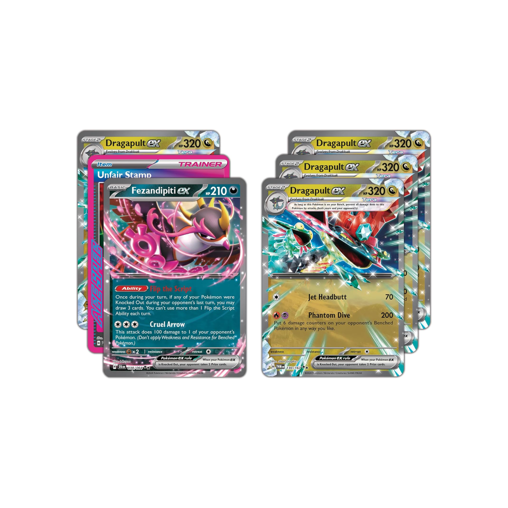 بطاقات بوكيمون -Dragapult ex League Battle Deck