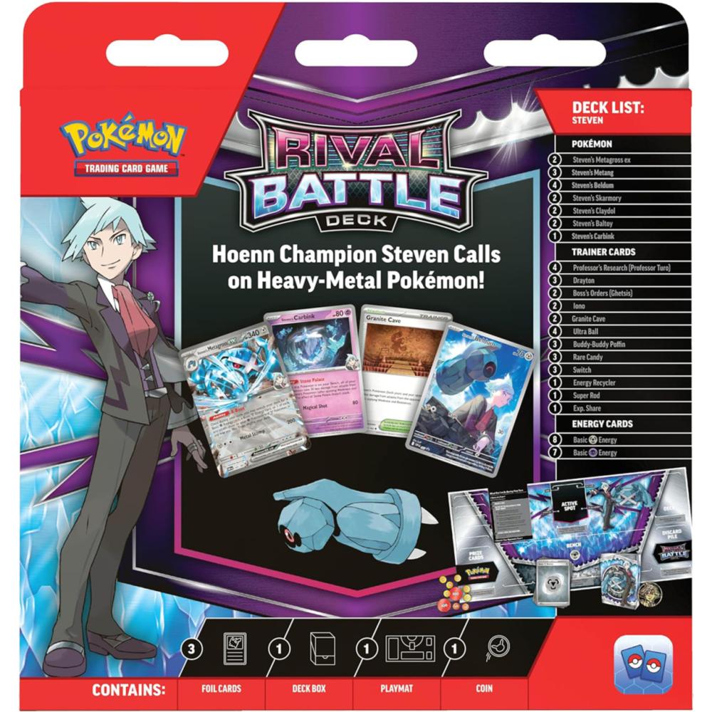 بطاقات بوكيمون - Rival Battle Decks Assortment
