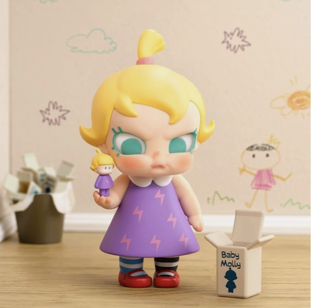 سلسلة Baby Molly “عندما كنت في الثالثة” – مجسمات (فيقرز) - بوب مارت