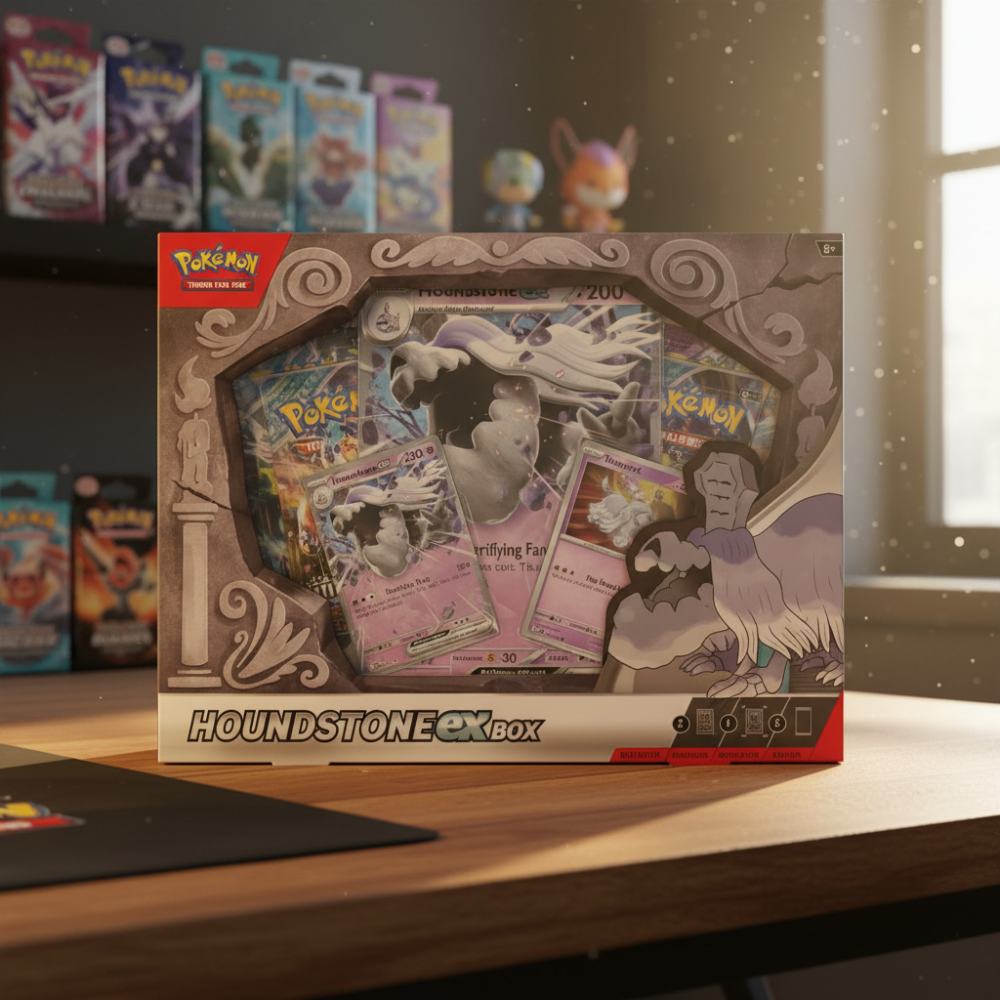 بطاقات بوكيمون - Houndstone ex Box