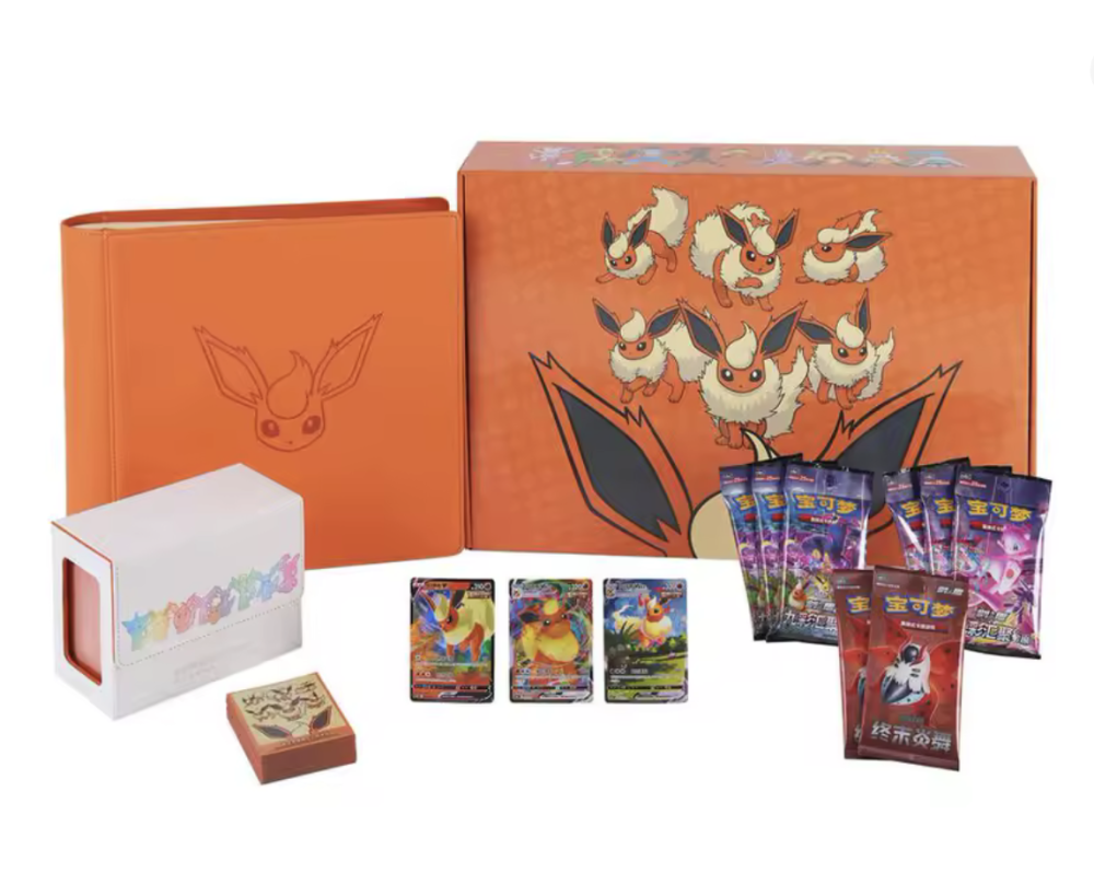 صندوق هدايا بوكيمون ايفي -Flareon  النسخة الصينية