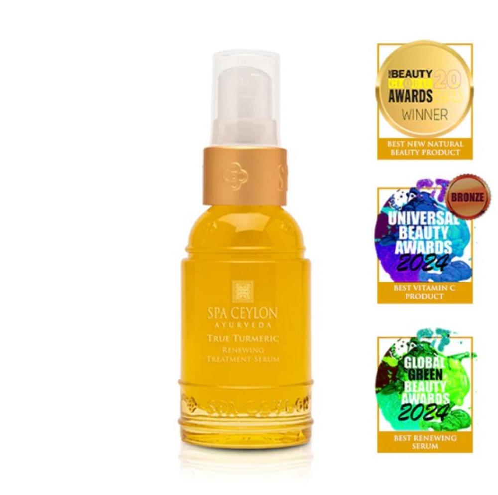 TRUE TURMERIC - VITAMIN C GLOW - RENEWING TREATMENT SERUM