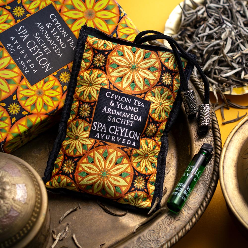 CEYLON TEA & YLANG - Aromaveda Sachets