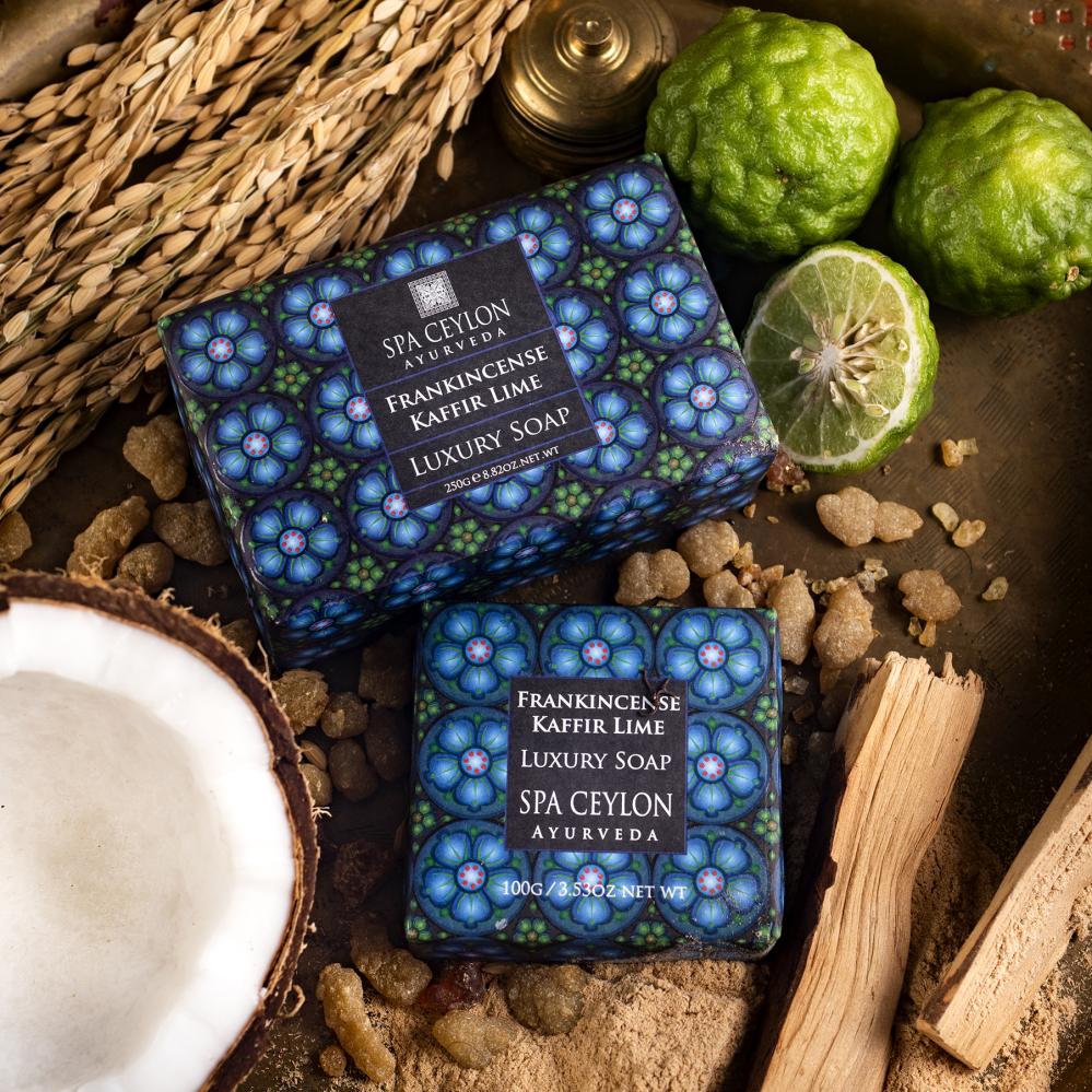FRANKINCENSE KAFFIR LIME Luxury Soap - 250gr