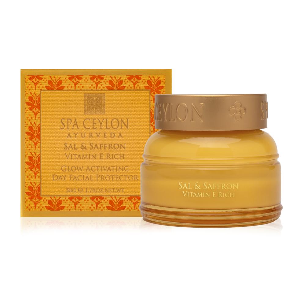 Sal & Saffron - Vitamin E Rich - Glow Activating Day Facial Protector with SPF
