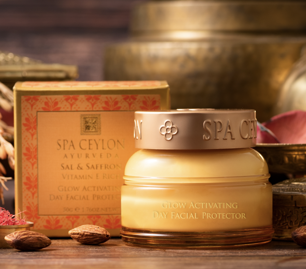Sal & Saffron - Vitamin E Rich - Glow Activating Day Facial Protector with SPF