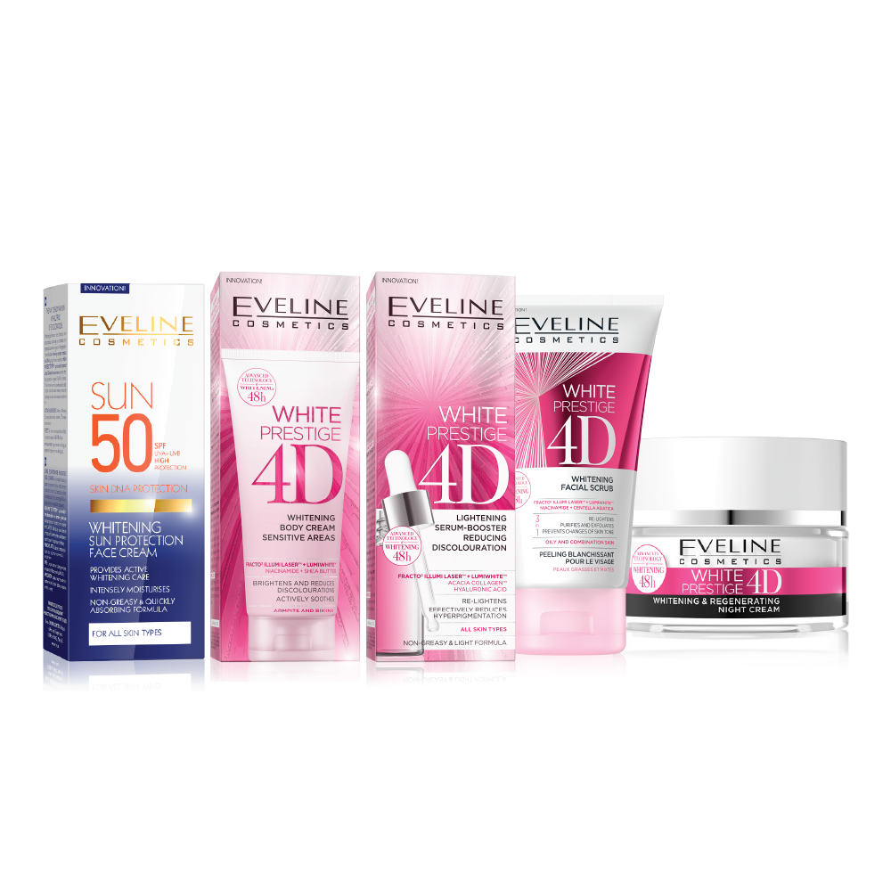 Eveline Star Whitening Skincare Set (5 Products)