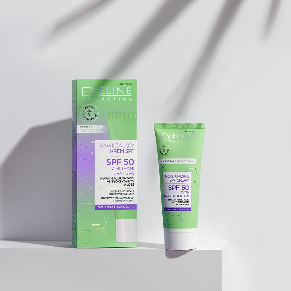 ايفلين كريم لترطيب وحماية البشرة بمعامل حماية 30مل SPF 50 ايفلين كريم لترطيب وحماية البشرة بمعامل حماية 30مل SPF 50