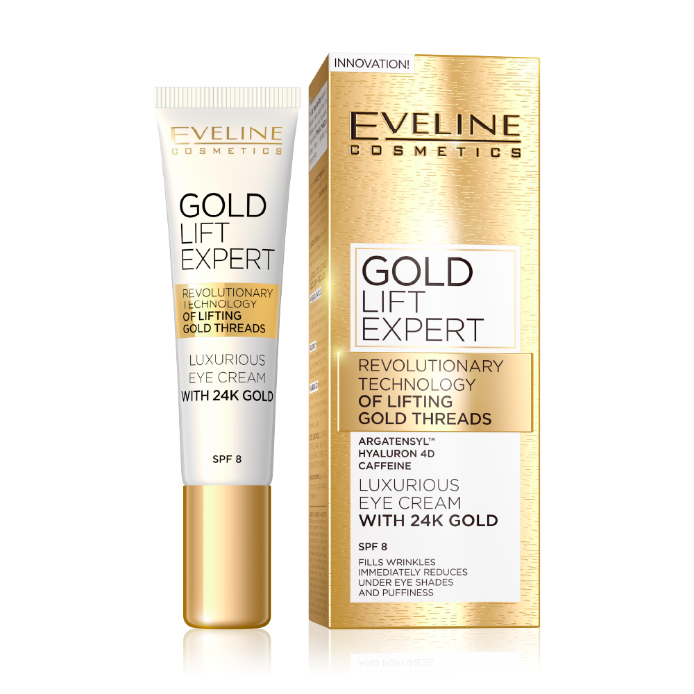 Eveline Gold Lift Expert Anti-Wrinkle Eye Cream 15Ml Eveline Gold Lift Expert Anti-Wrinkle Eye Cream 15Ml