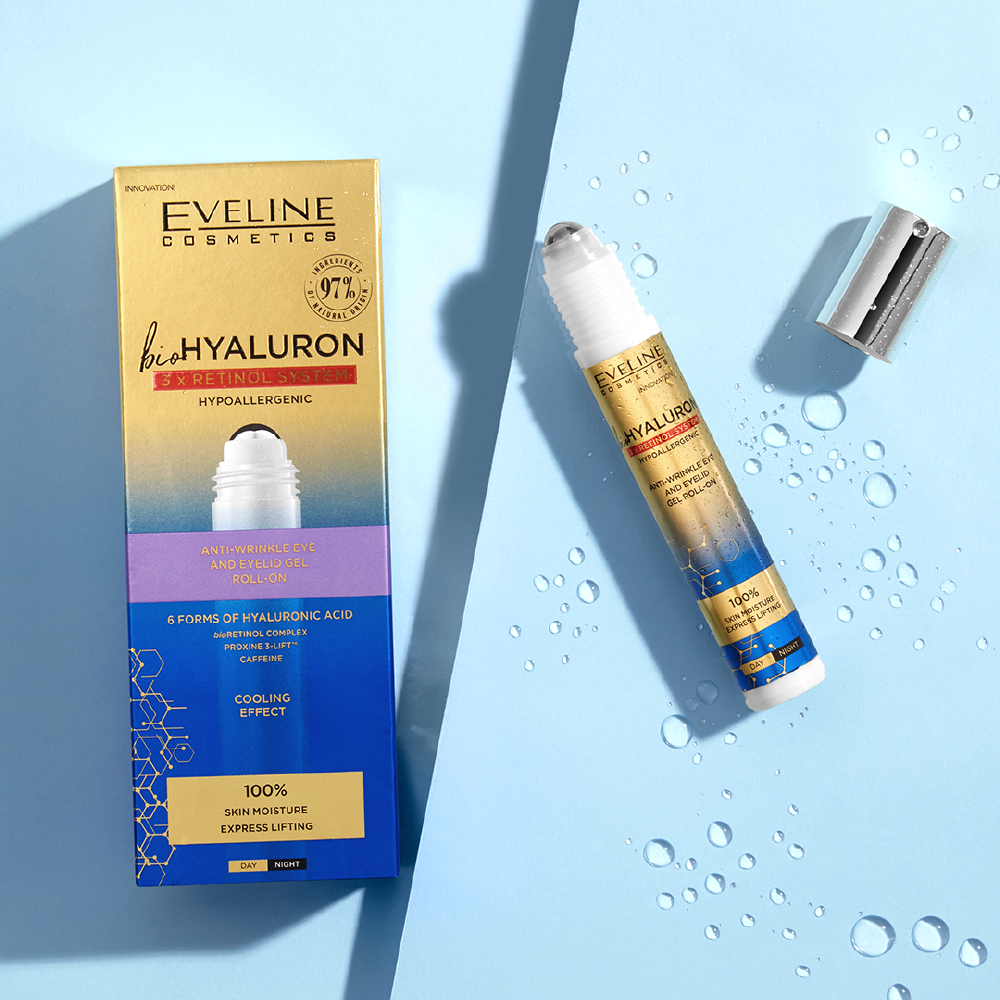 ايفلين بايو هيالورون رول أون لتجاعيد العين بالهيالورونيك 15مل