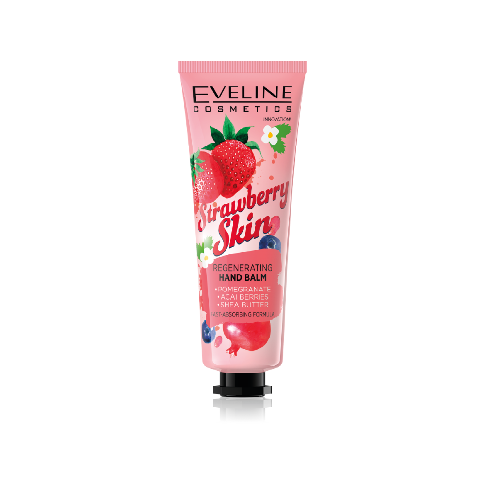 Eveline Strawberry Regenerating Skin Hand Balm 50Ml