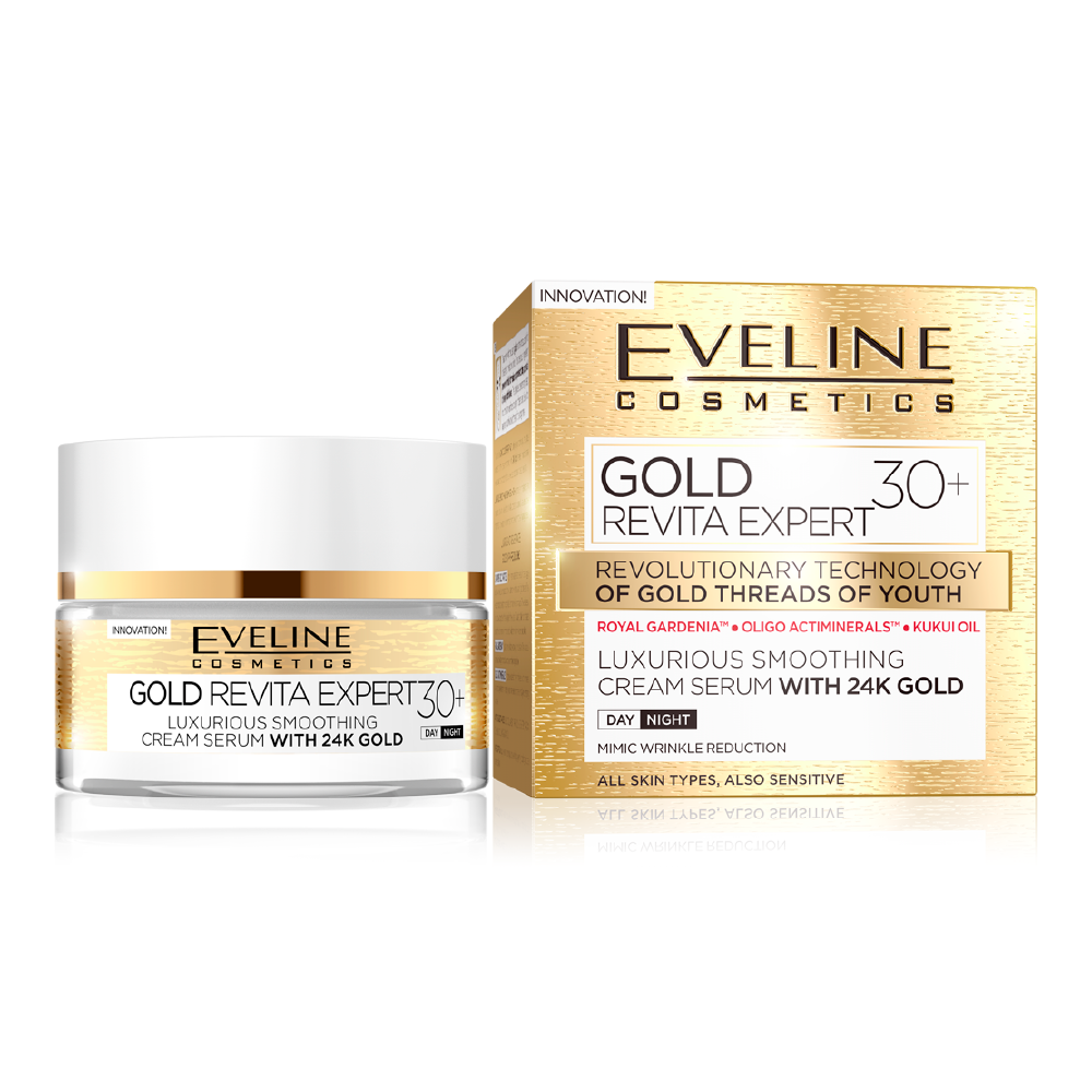 ايفلين جولد ليفت كريم نهاري وليلي بالذهب المضاد للتجاعيد 50مل